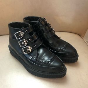 TUK scrappy pointy toe creepers